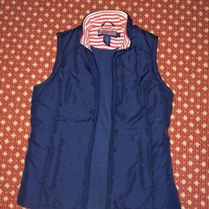 Navy Vineyard Vines vest - XS